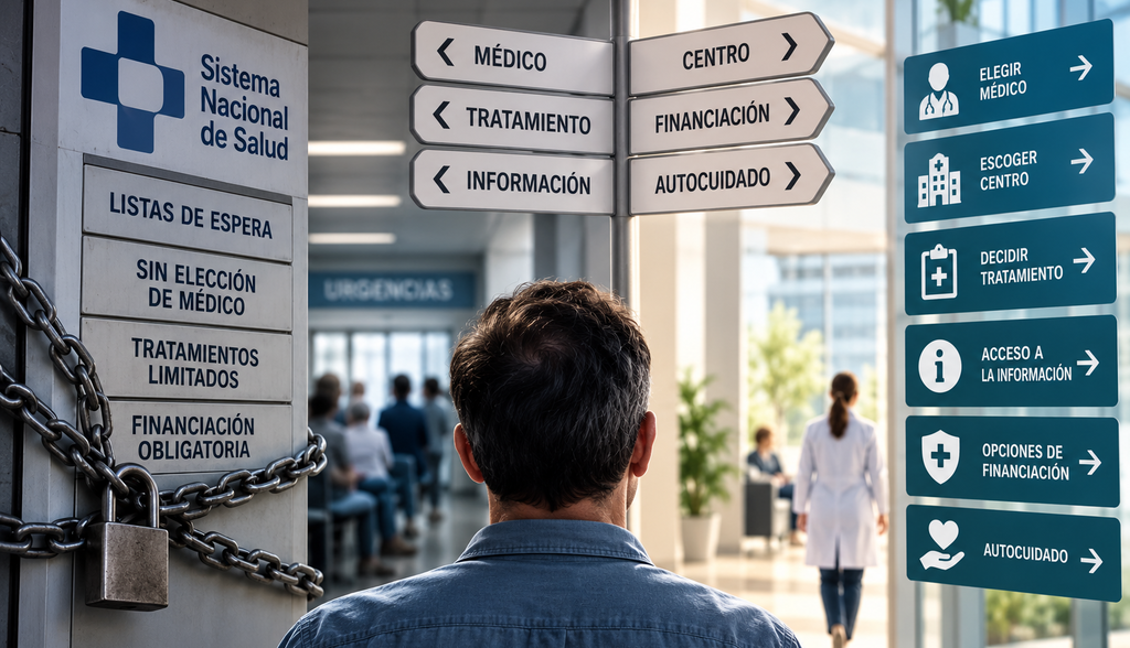 España presenta uno de los sistemas sanitarios con menor libertad del paciente