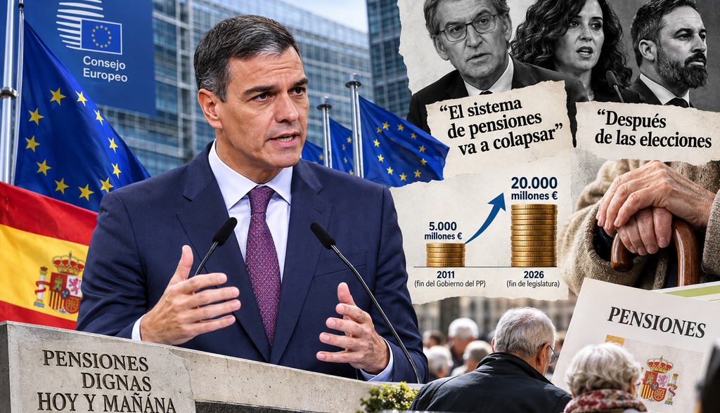 Sánchez garantiza que aprobará la subida de pensiones para 2027, aunque esté en funciones