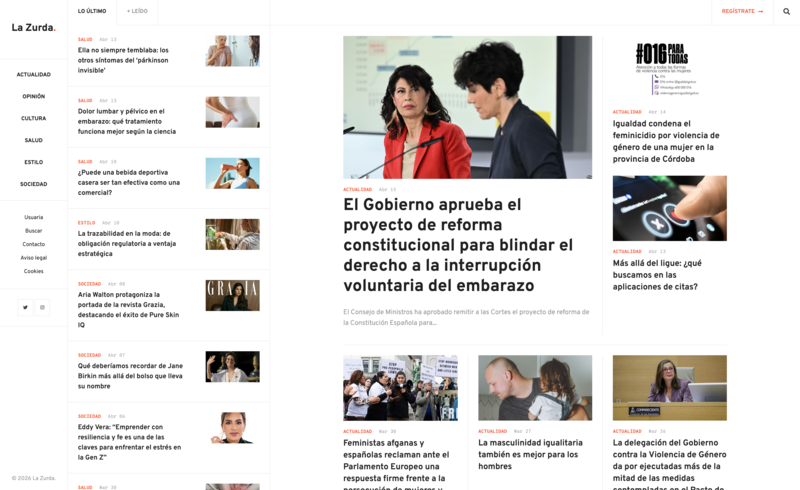 Navegamos con lazurda.com.es banner lazurda
