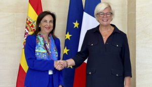 Margarita Robles: “En estos tiempos complicados, tanto España como Francia estamos comprometidas con la paz en todas las partes del mundo”