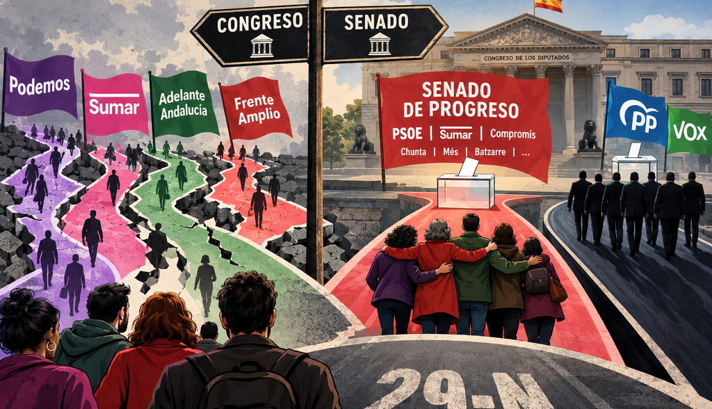 Aritmética del 29-N: la fragmentación del progreso