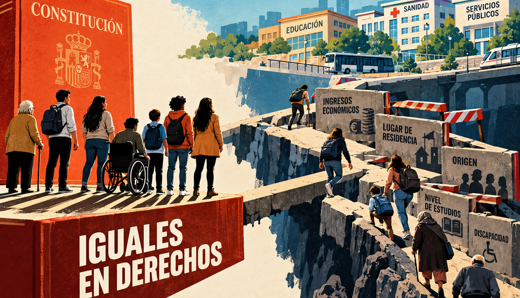 Iguales en derechos, desigualdades en oportunidades