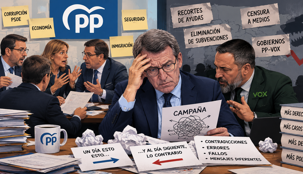 La desastrosa campaña del PP
