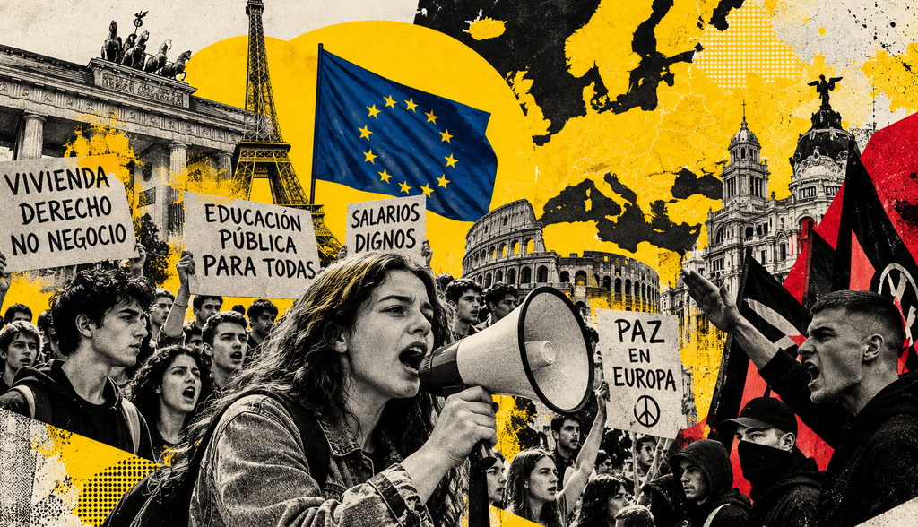 Los jóvenes europeos se despiertan