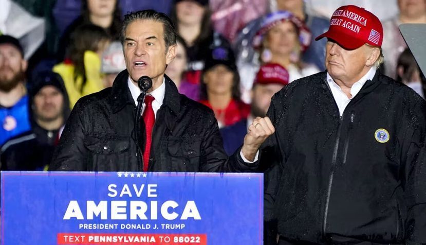 The doctor is in … with Trump, at least. AP Photo/Gene J. Puska