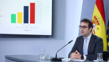 El vicepresidente primero y ministro de Economía, Comercio y Empresa, Carlos Cuerpo, durante la rueda de prensa posterior al Consejo de Ministros | La Moncloa, Madrid - 29.6.2026