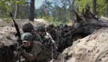 Militaires ukrainiens à l’entraînement en mai 2023, peu avant le début de la contre-offensive. Sergey Shestak/AFP