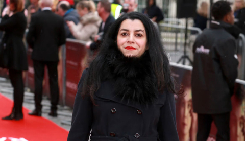 Marjane Satrapi en el estreno en Londres de ‘Marie Curie’, película que dirigió. Fred Duval/Shutterstock