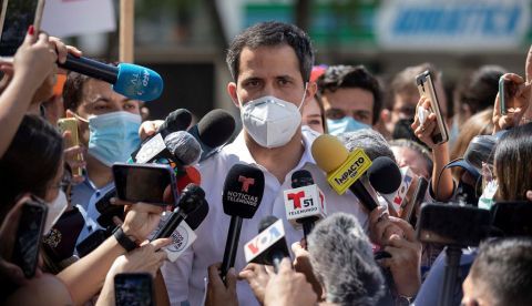 Juan Guaidó en una imagen de archivo.
