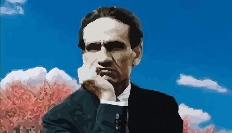César Vallejo Mendoza en una foto de Antonio Marín Segovia vía Flickr.