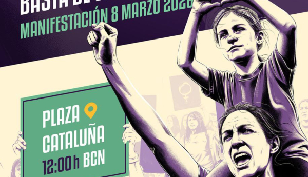 La Coordinadora 8M - Moviment Feminista de Barcelona convoca la Manifestació 8M2026 amb el lema: Dones, en lluita! Prou violència i explotació!