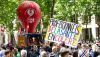 Manifestation le 7 juin 2022 des professionnels de la santé demandant entre autres, une revalorisation des salaires et de meilleures conditions de travail. AFP
