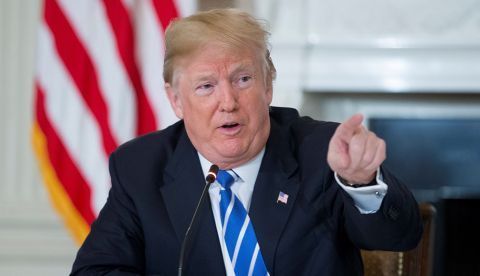 El presidente de EEUU, Donald Trump, en una imagen de archivo.