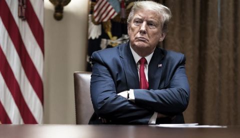 Donald Trump en una imagen de archivo.