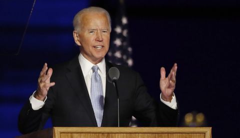 El presidente electo de Estados Unidos, Joe Biden, en una imagen de archivo.