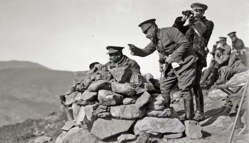 Tropas en la guerra de África en 1924. Fondo Car-Kutxa Fototeka