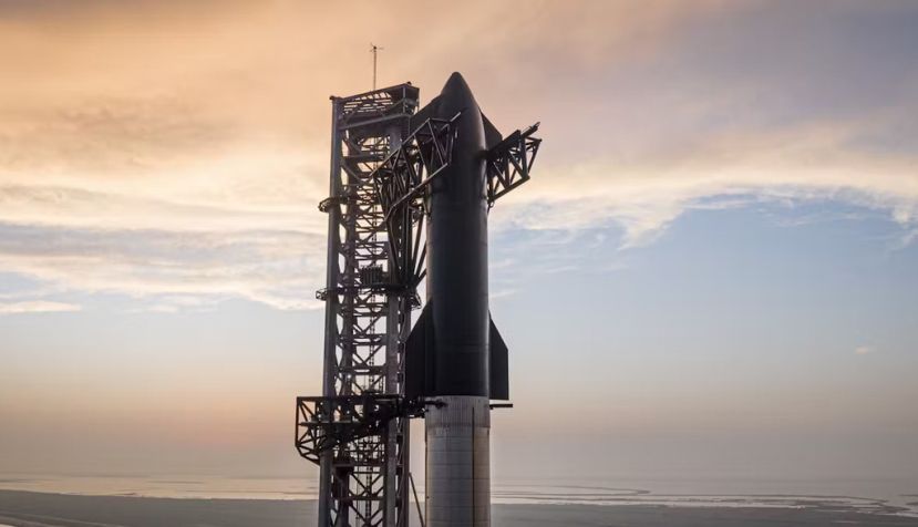  Vuelo de prueba de la nave Starship de SpaceX. Official SpaceX Photos/Flickr, CC BY-NC