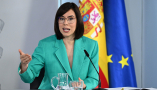 La ministra de Ciencia, Innovación y Universidades, Diana Morant, interviene en la rueda de prensa posterior al Consejo de Ministros. | Pool Moncloa / Borja Puig de la Bellacasa. La Moncloa, Madrid - 19.5.2026