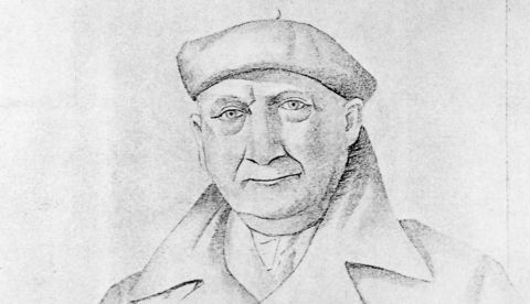 Retrato de Francisco Largo Caballero.