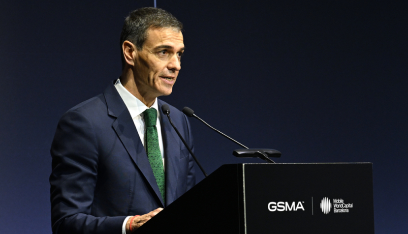 Intervención del presidente del Gobierno, Pedro Sánchez, en la cena inaugural de Mobile World Congress 2026 | Moncloa/Carlos Herrero - 01.03.2026