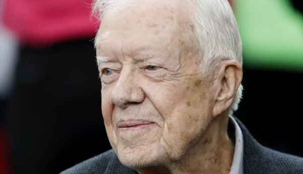 Former President Jimmy Carter has decided to spend his remaining time at home with his family and receive hospice care. AP Photo/John Bazemore, File