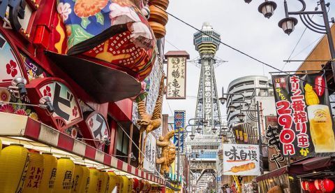 Buscando mi mono gramático. Teresa en Osaka de Japón