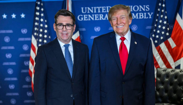 El primer encuentro entre Trump y Burnham fue un éxito, pero ¿podría esta “buena relación” perjudicar al primer ministro en su país?