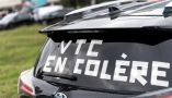 Mardi dernier, les chauffeurs VTC ont initié une mobilisation pour dénoncer l’augmentation des commissions des plateformes comme Uber, diminuant du même coup leurs revenus. Matthieu Rondel/AFP