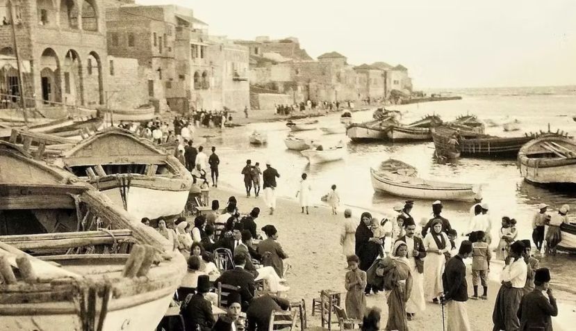 Jaffa, hoy dentro del distrito de Tel Aviv, en 1920. Palestineremembered.com