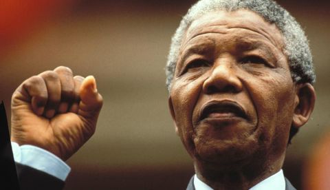 Nelson Mandela / Foto de archivo.