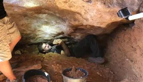 Hallan en una cueva de Cieza (Murcia) zarpazos de oso cavernario