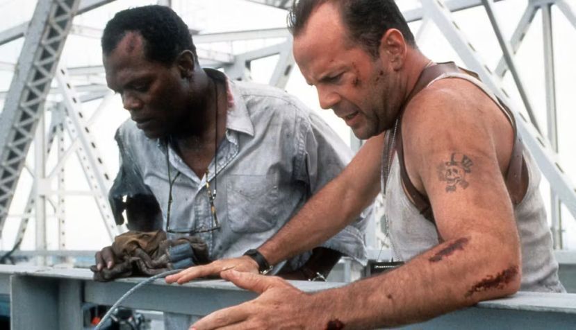 Samuel L. Jackson y Bruce Willis en La jungla de cristal III (John McTiernan, 1995) IMDB