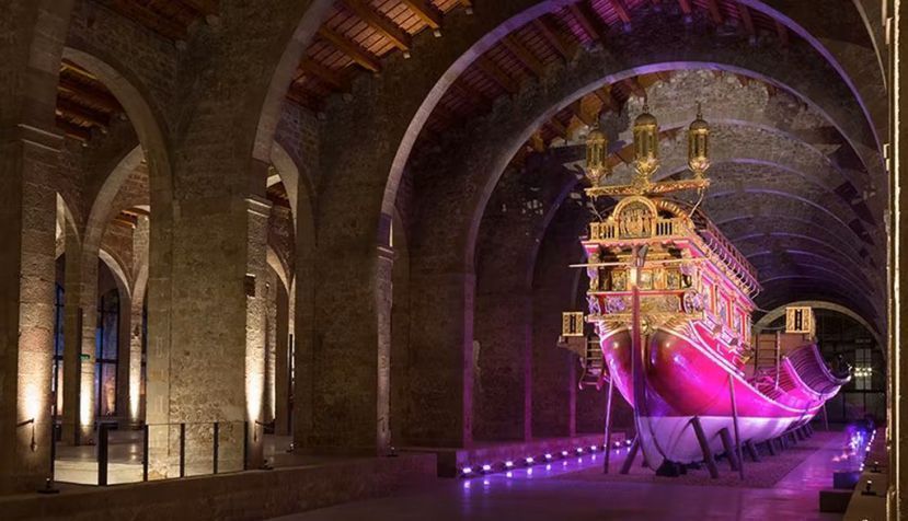 Réplica de la Galera Real. Museu Marítim de Barcelona