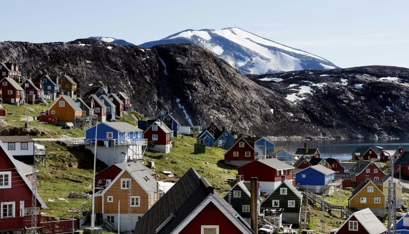 La ciudad de Upernavik, en el oeste de Groenlandia. Linda Kastrup/AP