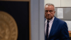 Donald Trump’s nominee for secretary of the Department of Health and Human Services, Robert Kennedy Jr., on Capitol Hill on Jan. 9, 2025. Jon Cherry/Getty Images