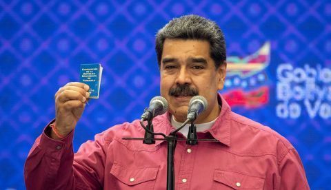 En la imagen, el presidente venezolano, Nicolás Maduro.