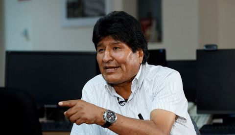 El expresidente Evo Morales en una imagen de archivo.