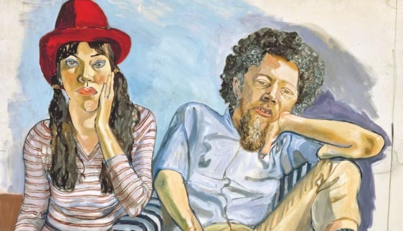 Benny and Mary Ellen Andrews, 1972. © The Estate of Alice Neel, Author provided (no reuse)