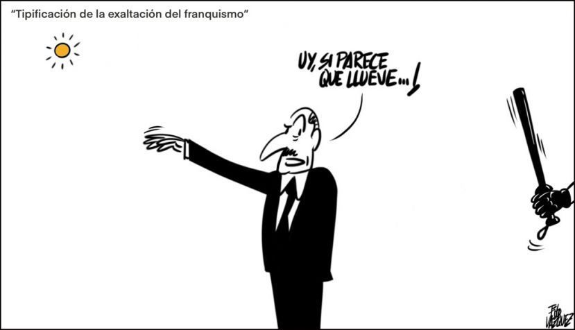 “Tipificación de la exaltación del franquismo”
