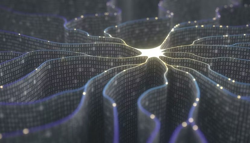 Concepto de neurona artificial. Ktsdesign / Shutterstock