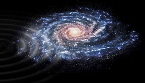 Astrónomos detectan señales de radio insólitas desde el centro de la Vía Láctea