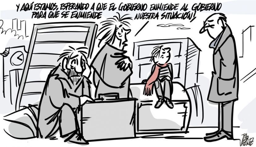 “Enmiendas y desahucios”