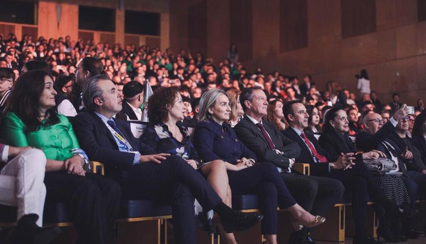 La ministra de Educación, Formación Profesional y Deportes, Milagros Tolón, en el transcurso del acto. / © lamoncloa.gob.es. Ministerio de la Presidencia.