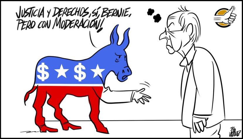‘El Obrero’, con Sanders