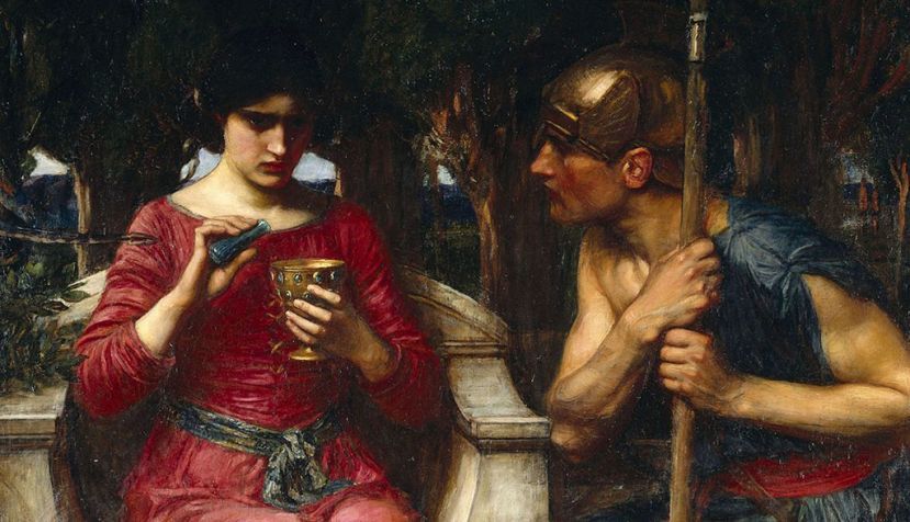 Medea y Jasón de John William Waterhouse. / Wikipedia.