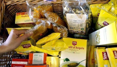 Productos en venta específicos para celíacos. EFE/Archivo 	   