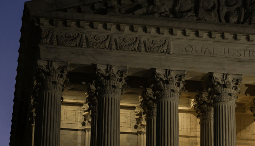 The U.S. Supreme Court building at dawn in Washington, D.C. Samuel Corum/Bloomberg via Getty Images