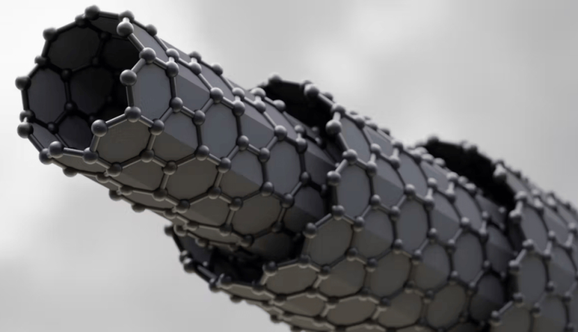 Recreación 3D de nanotubos de carbono, una de las alternativas más prometedoras al cobre. NEW-LIGHT-VISUALS/Shutterstock