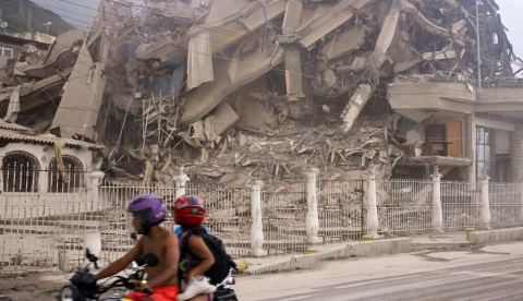 Destrozos causados por los sismos en La Guaira, Venezuela. Mytaj1/Shutterstock