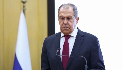 El ministro de Asuntos Exteriores ruso, Serguéi Lavrov.